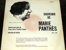 MARIE PANTHES  Swiss private issue CHOPIN / LISZT  Levy-Cortot-Kraus