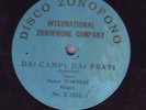 RARE 10” LIGHT BLUE ZONOPHONE – MICHELE TORNESI