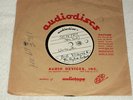 VERY RARE Rockabilly US Acetate 45 Bob Vidone - Untrue EX+ Audiodisc Sentry