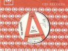 THE SNAPPERS Upside down inside out / Memories CBS 2719 Rare demo from 1967