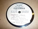 HILDEGARDE w/ Jules Ruben Bon Soir 78 COLUMBIA CA16542-2 1937 Test Record