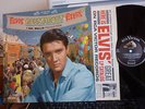 LP ELVIS PRESLEY ROUSTABOUT RCA ALL SILVER LPM-2999 MONO AT BOTTOM VG++