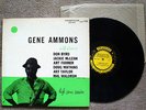 GENE AMMONS-Jammin’ with Gene-1956 Prestige Jazz Mono LP PR7060 Yellow W50th Lab
