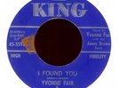 YVONNE FAIR JAMES BROWN BAND I Found You on King R&B 45 Hear