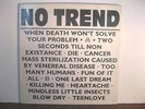 No Trend-Rare Ltd. Ed.Numbered Original Hardcore Punk LP-Widow Speak  Nice