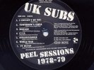 U.K Subs Peel sessions LP vinyl 12