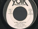 NADIE LA FOND 3 Way Situation RARE ISLANDS DISCO/SOUL/FUNK 45 Yolk