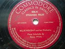 Billy Holiday 78 Strange Fruit Commodore 526