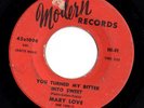 Northern Soul 45 MARY LOVE You Turned My Bitter Into Sweet/I'm In Your Hands