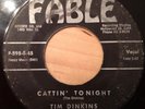 Tim Dinkins and His Texas Cut Ups Cattin' Tonight Rare Rockabilly Country 45