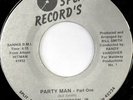 rare Modern Soul 45 BILLY PETERSON party man SPLIT