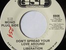 rare Soul 45 LIBERATION don't spread your love GSF Hear