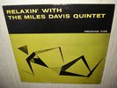 RELAXIN' WITH THE MILES DAVIS QUINTET - Prestige PRLP-7129 - Original MONO - VG