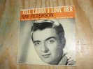 Ray Peterson Tell Laura I Love Her he Wonder 45 RPM EP w Picture Sleeve VG++ '60