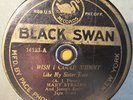 Mary Straine-I Wish I Could Shimmy/The Last Go Round Blues-Black Swan 14123-Hear