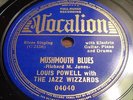 VHTF Louis Powell w/ Jazz Wizzards Vocalion Blues 04040 Richard Jones Wizards