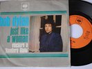 BOB DYLAN- JUST LIKE A WOMAN, I WANT YOU - RARE ORIG.ITALY PRESS '66  - 7