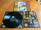 GUNS N ROSES APPETITE FOR DESTRUCTION WITH FULL STICKERS SHEET  EX COND