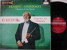 Ansermet/Bartók: Concerto for Orchestra London BB Stereo CS 6086