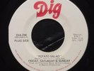 45 RPM Friday, Saturday & Sunday 