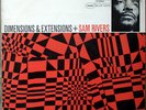 SAM RIVERS DIMENSIONS & EXTENSIONS BLUE NOTE JAZZ SPALDING BYRD PRIESTER