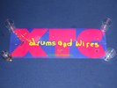 XTC - DRUMS AND WIRES - 1979 UK PROMO POSTER (PUNK, SEX PISTOLS, CLASH)