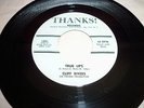 Cliff Rivers  True Lips/Marsha   Thanks Records  1963 Rare Rockabilly  NM