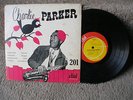 Charlie Parker No.1 Dial 201 331/3 10 inch LP w/jacket Jazz saxophone 8 song vtg