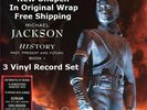 Michael Jackson HISTORY Past Present & Future Book #1 Record Box Set 3 LPs NEW