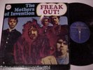 Mothers of Invention Freak Out 1966 Verve LP Record Album VG++ Frank Zappa