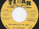 THE STRANGERS   THE DANCE OF THE ANTS / NAVAJO   SURF 45 LISTEN