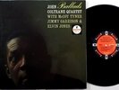 JOHN COLTRANE Ballads IMPULSE STEREO LP A 32 VAN GELDER orig jazz vinyl record