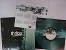 Thrice THE ILLUSION OF SAFETY coke bottle clear vinyl LP SIGNED INSERT /500