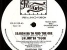UNLIMITED TOUCH - SEARCHING TO FIND THE ONE * 1981 Rare PROMO * NM *