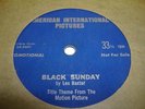 Soundtrack Promo 45 LES BAXTER Black Sunday on American International Pictures (