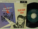 GENE VINCENT & BLUE CAPS BLUEJEAN BOP 1957 CAPITOL EP 2-764 PART 2 w/COVER RARE