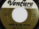 rare Soul 45 MAJORS down in the ghetto VENTURE Listen