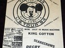 RARE 1984 DICKIES FLYER KING COTTON DECRY SCARECROWS @MUSIC MACHINE PUNK KBD