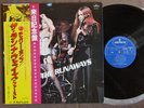 Ex+ THE RUNAWAYS debut JAPAN LP DOUBLE OBI Cherie Currie BANNED COVER RJ-7165