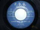 GARAGE SURF 45. THE SAVOYS-SLAPPIN' RODS AND LEAKY OIL-P.D.Q. L-5001