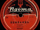 AFRICAN Congo (E/E) Wendo Kolosy & Henri Bowane, guitars - Rumba Lingala NGOMA