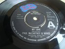 PAUL MCCARTNEY & WINGS - MY LOVE - DEMO - 1973 - VG++