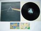 PINK FLOYD: 'Dark Side of the Moon' Gatefold LP + Postcards SHVL 804 VG Vinyl