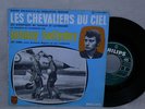 EP JOHNNY HALLIDAY  -  B 370 450 F - Les chevaliers du ciel