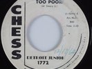 R&B/Blues 45 DETROIT JUNIOR Too Poor CHESS HEAR