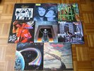 8 HARDROCK  LP's  Deep Purple, Rainbow, Glory, Axe, Tygers Of Pan Tang, Travers