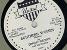 50S KILLER CHICAGO  BLUES TOMMY BROWN & BIG WALTER   UNITED DJ 183 M- HEAR