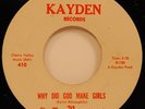 J.D. Rogues Why Did God Make Girls 45 M- 60's Garage Kayden 410 196? orig