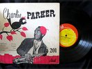 Charlie Parker -Dial 201 - 331/3 10 inch LP w/jacket Jazz Saxophone VINTAGE