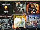 6 x RARE METAL - VINYL_Mercyful Fate, Restless, Cacophony, Manowar, Gillan u.a.